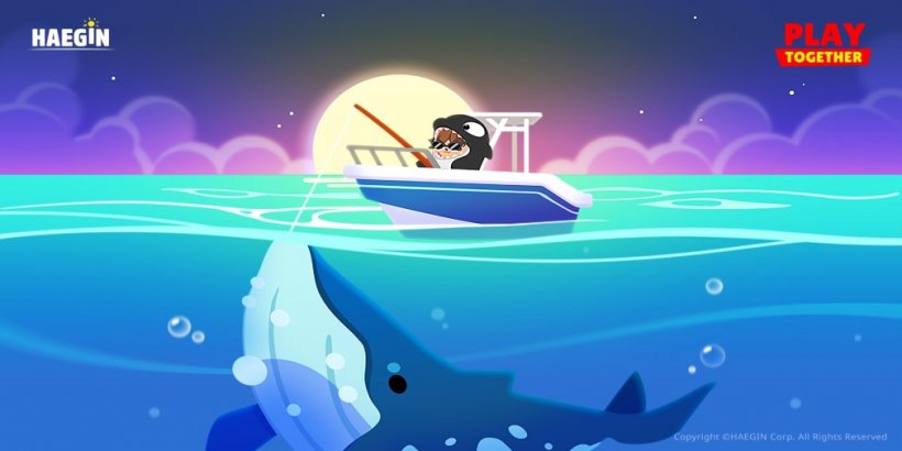 Play Together's latest update introduces giant fishing at the Resort