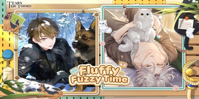 Tears of Themis is launching the new Fluffy Fuzzy Time I event which allows players to take care of adorable pets